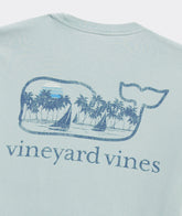Surf Palm Sail Whale Fill Tee